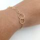 PULSEIRA GERM FOLHEADO A OURO 18K - 21CM