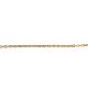 PULSEIRA ELOS OVAIS FOLHEADO A OURO 18K -  19CM