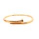 BRACELETE PARAFUSO FOLHEADO A OURO 18K- 6,4CM