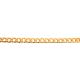 PULSEIRA GRUMERT FOLHEADA A OURO 18K  - 19CM