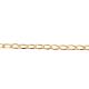 PULSEIRA LAMINADA FOLHEADA A OURO 18K -  21CM