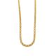 CORRENTE PORTG FOLHEADO A OURO 18K- 44CM