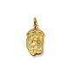 PINGENTE JESUS FOLHEADO A OURO 18K- 2,2CM