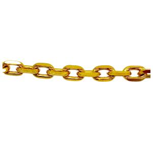 PULSEIRA CATIER GROSSA FOLHEADO A OURO 18K - 21CM